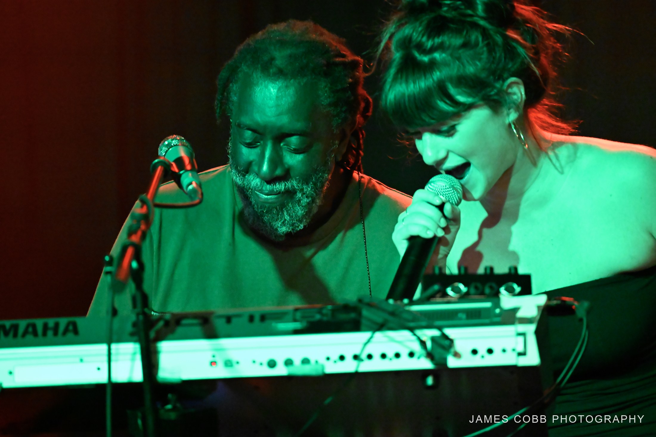 Sidney Mills performing live, captured by James Cobb Photography